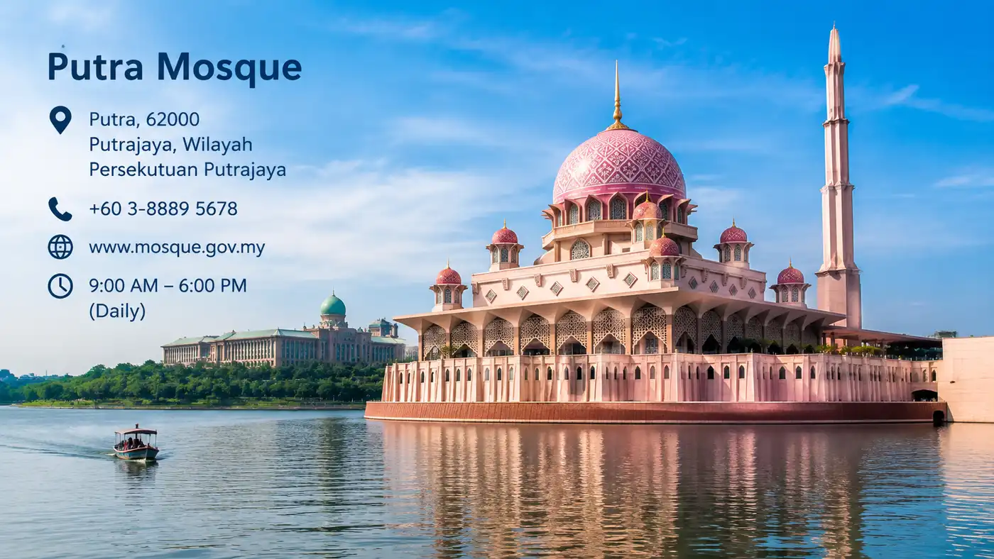 Contact & Address for Putra Mosque