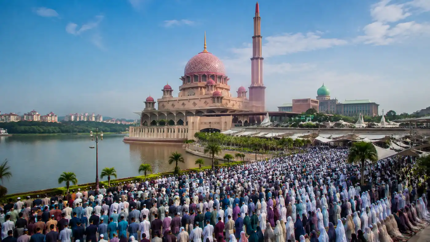 Eid Prayers at Putra Mosque
